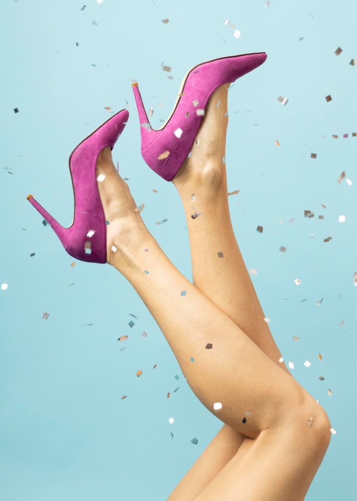 photo escarpin violet